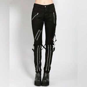 Tripp NYC Black Bondage Pants